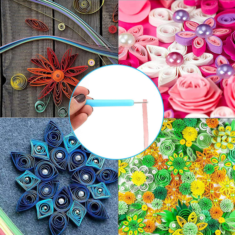 Art Quilling Craft - Paper Quilling Tools Slotted Kit Handmade
