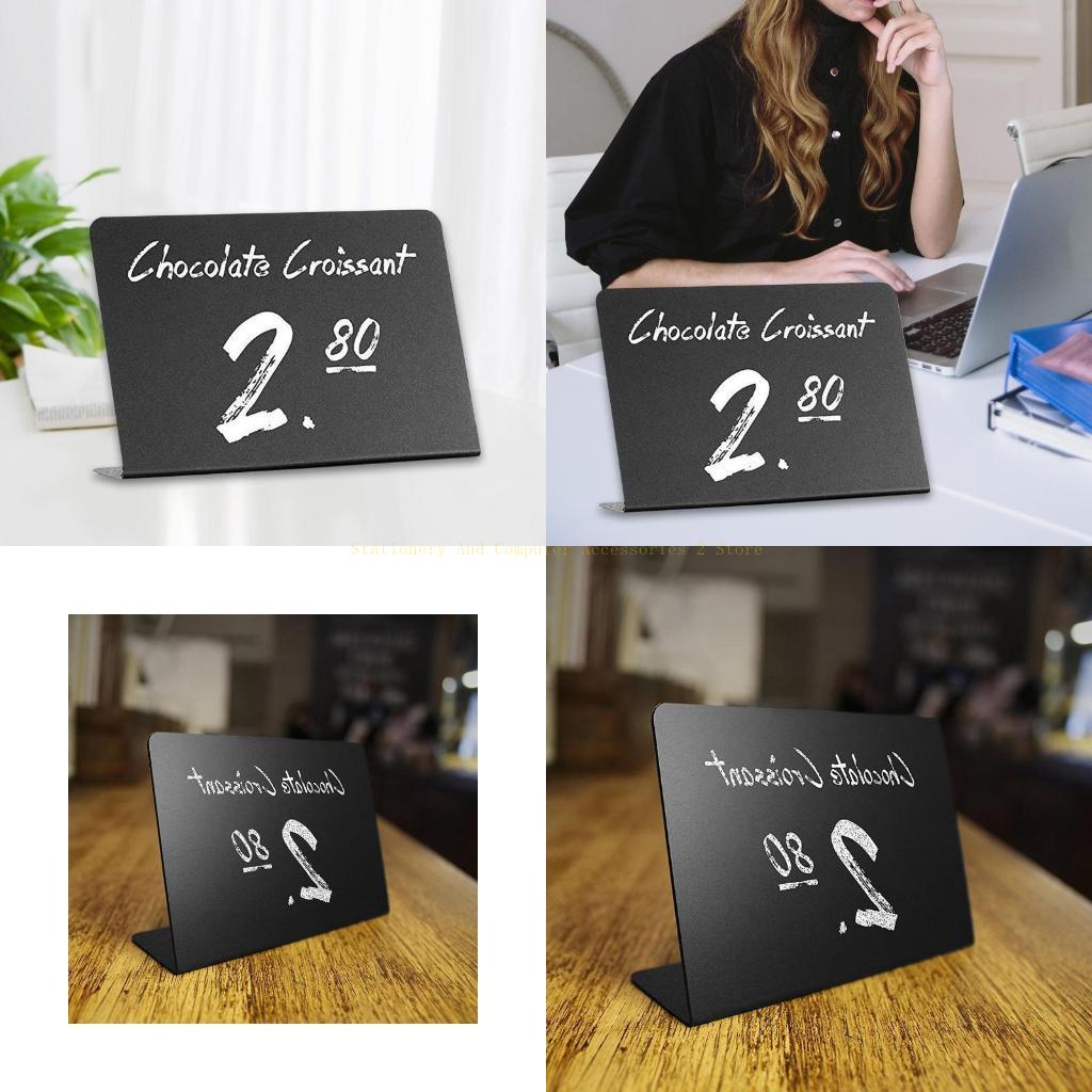 Art Craft Store - Erasable Acrylic Blackboard Plaque Desk Ornaments