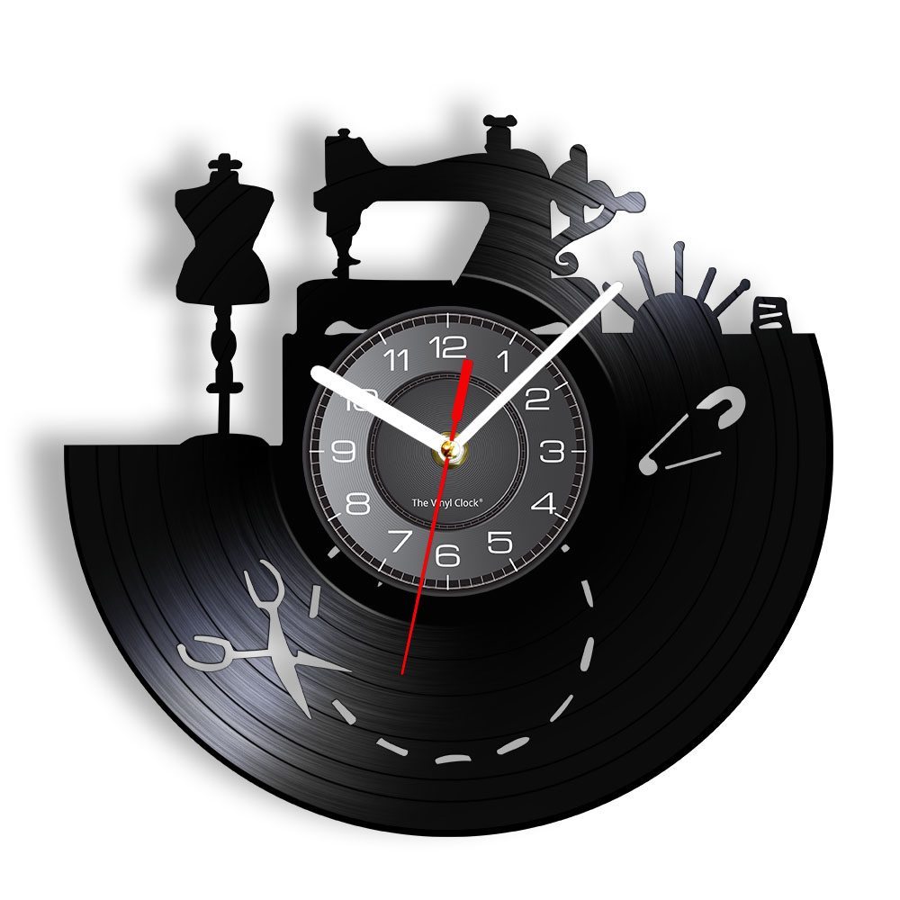 Art Craft Store - Sewing Machine Wall Clock Art Sewing