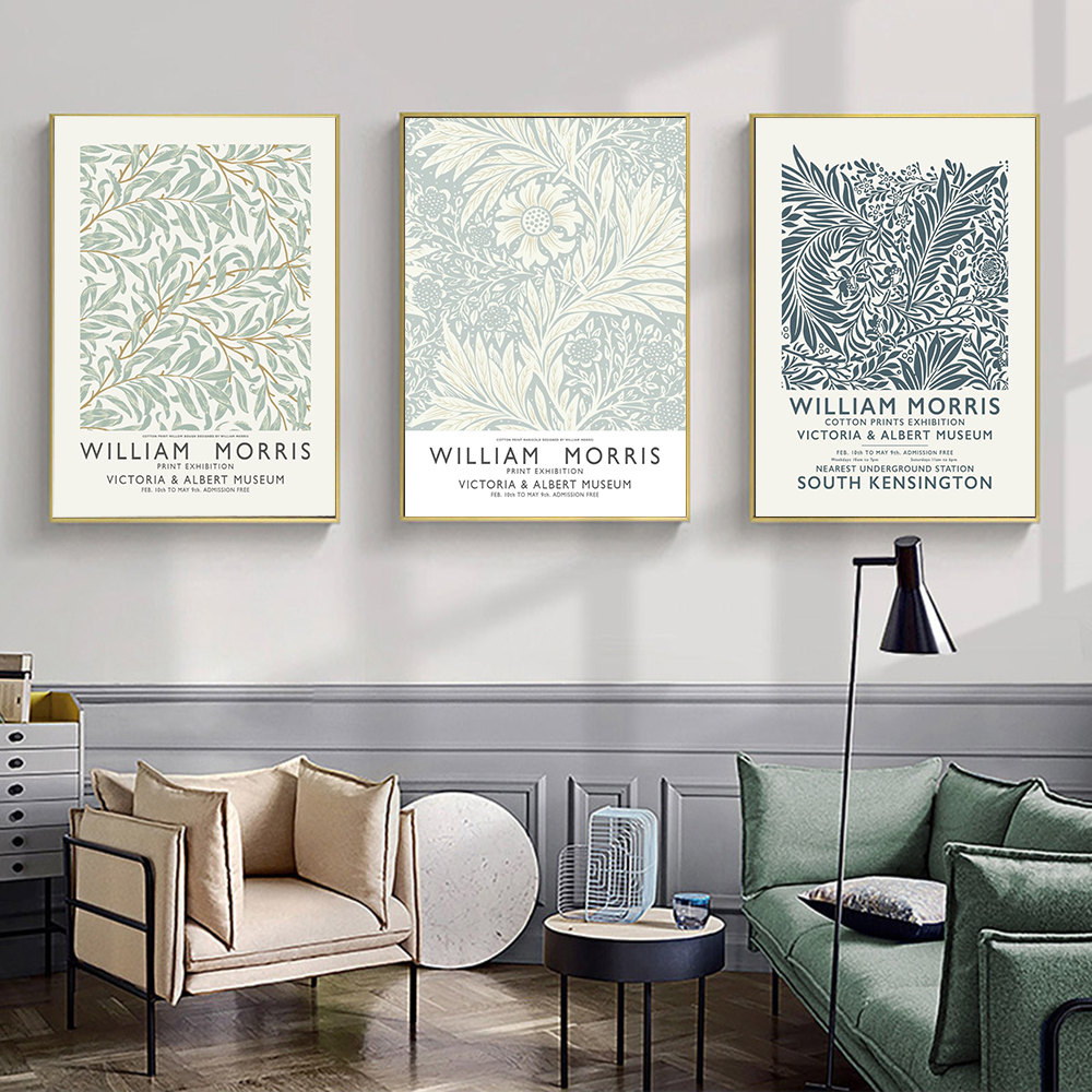 Art Craft William Morris - Nordic William Morris Poster Print Abstract