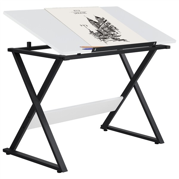 Art & Craft Paper Origami - Art Desk Drafting Table Craft Work