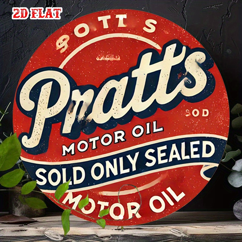 Art Craft Movement - 2D flat 1pc Platt car oil