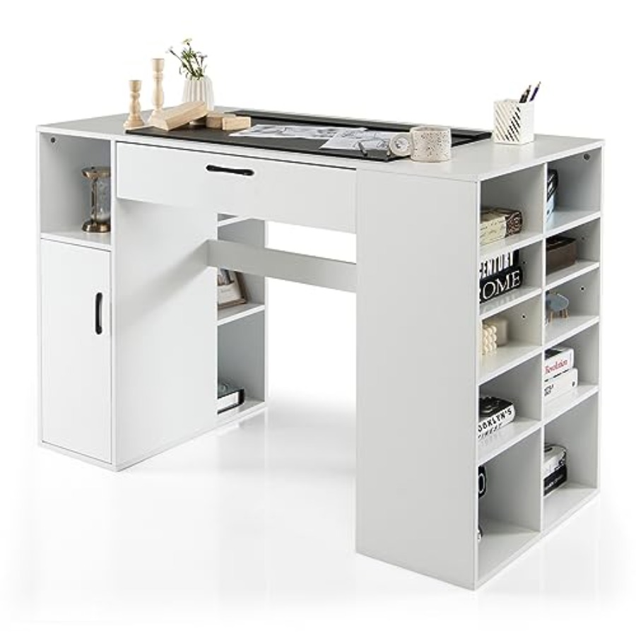 Artwork Craft - Craft Table with Storage Artwork Sewing