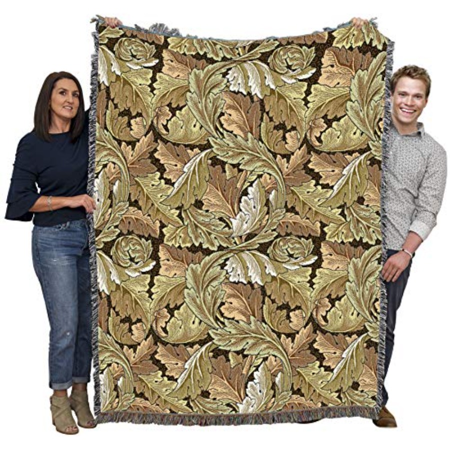 Art Craft William Morris - William Morris Acanthus Leaves Blanket -