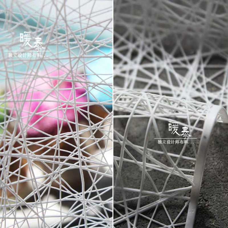 Art Craft Store - Bird's Nest Hollow-Out PU Mesh Fabric