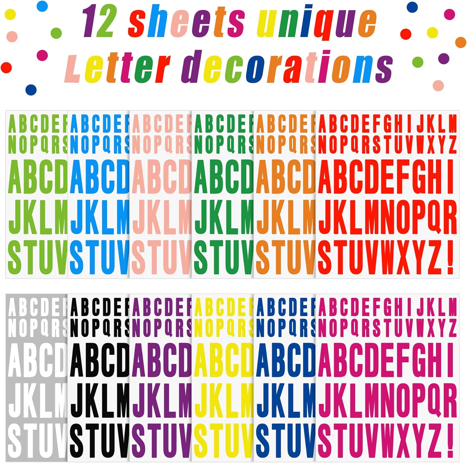 12 sheets 1 inch 2 inch Letter - Art And Craft Letter Z avaliação e preço