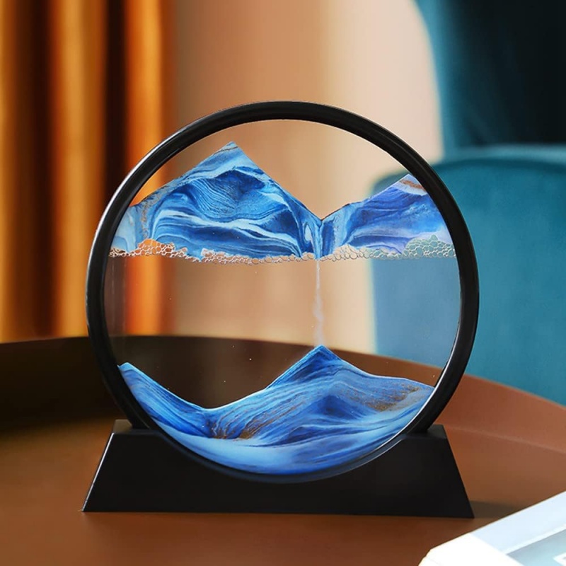 3D Hourglass Quicksand Moving  - Art Craft Movement avaliação e preço