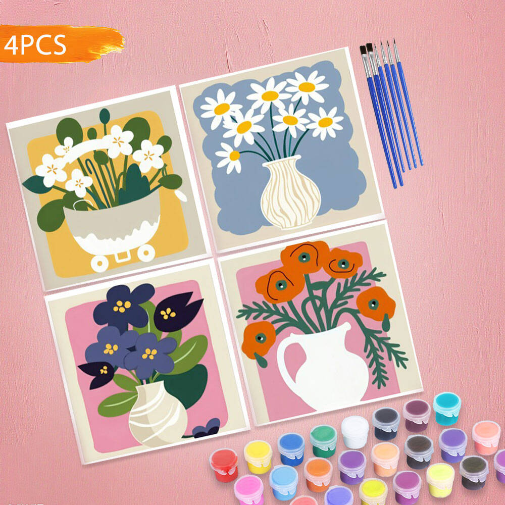 HUACAN Easy-to-learn Colorful  - Art Craft Number avaliação e preço