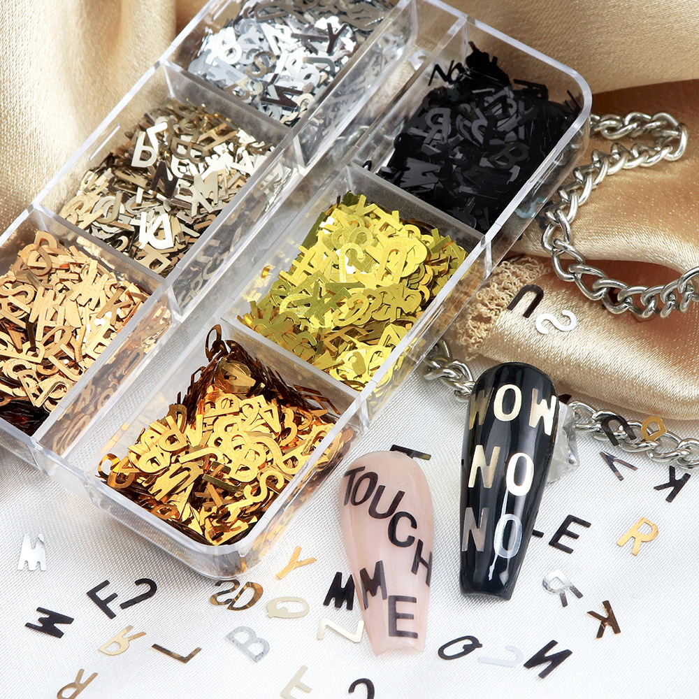 6-Grid Box Metallic Alphabet N - Art And Craft Letter Z avaliação e preço