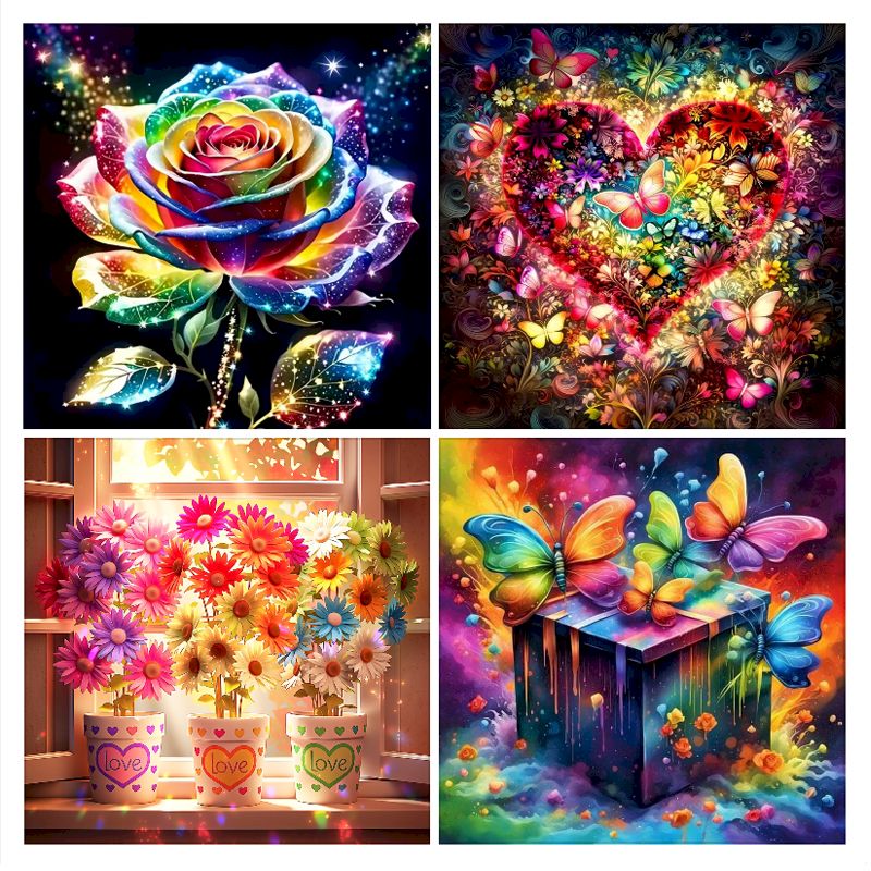 SDOYUNO DIY 5D Diamond Paintin - Art Craft Ideas With Paper avaliação e preço