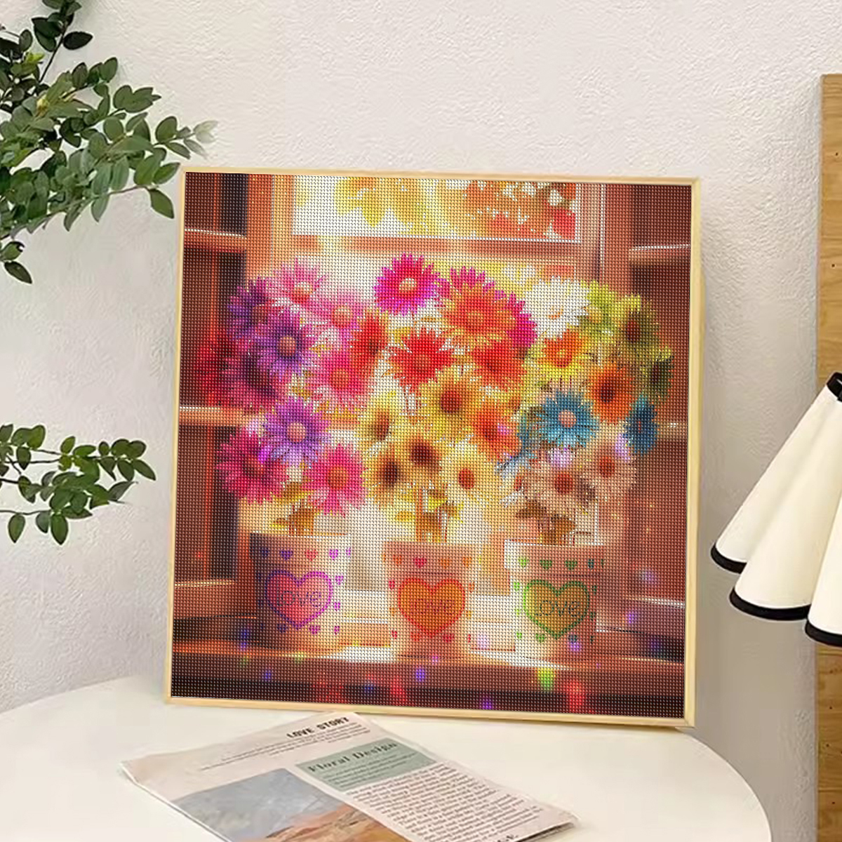 SDOYUNO DIY 5D Diamond Paintin - Art Craft Ideas With Paper avaliação e preço