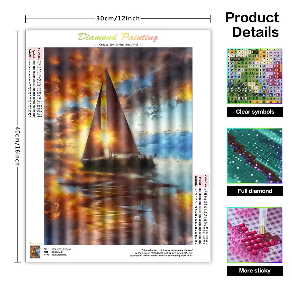 GATYZTORY Diamond Painting Kit - Art Craft Ideas With Paper avaliação e preço