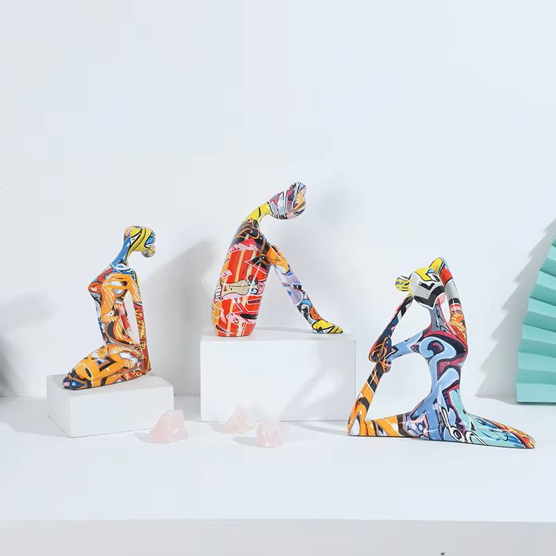 Creative Modern Resin Art Colo - Art Craft Store avaliação e preço
