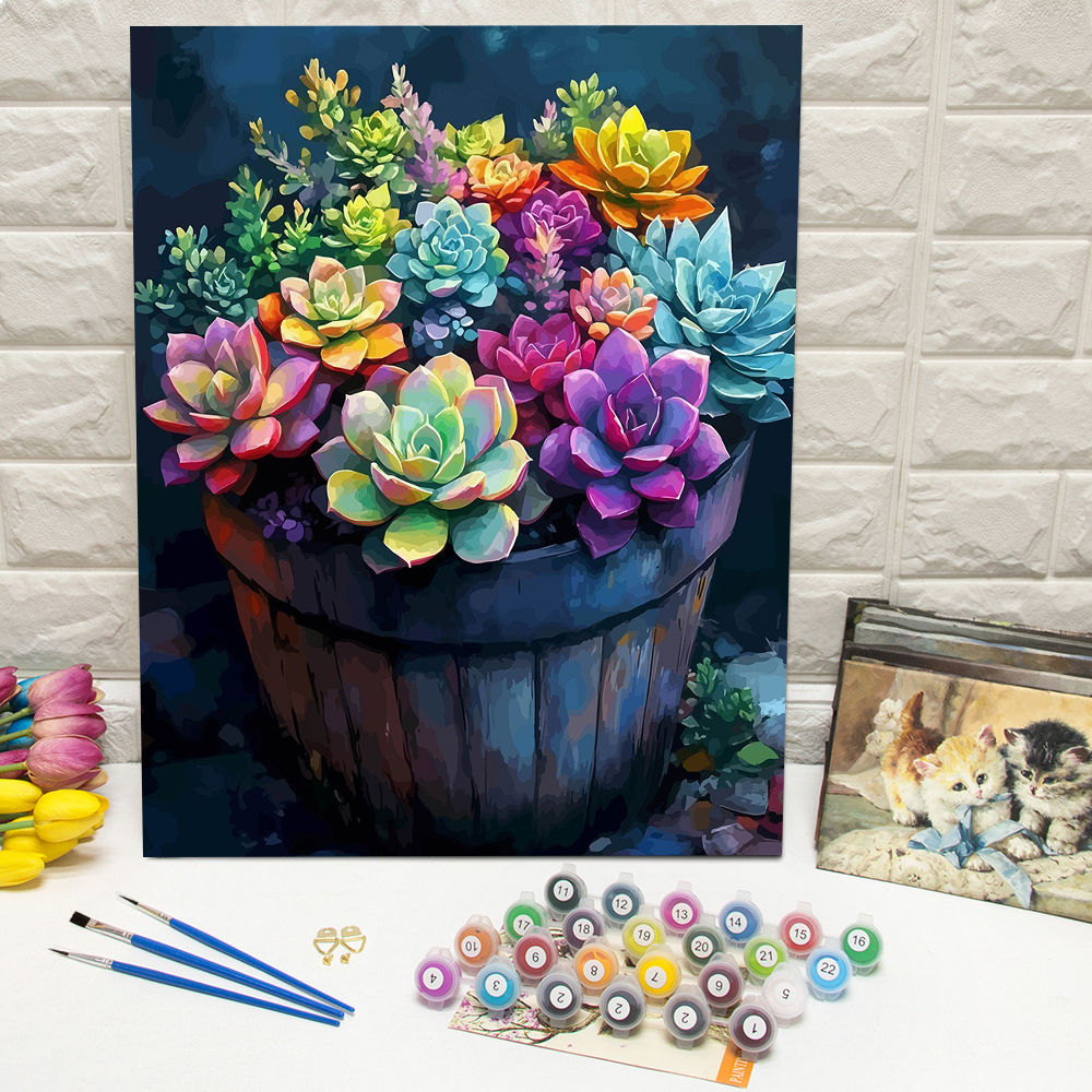Huacan DIY Drawing By Numbers  - Art Craft Number avaliação e preço
