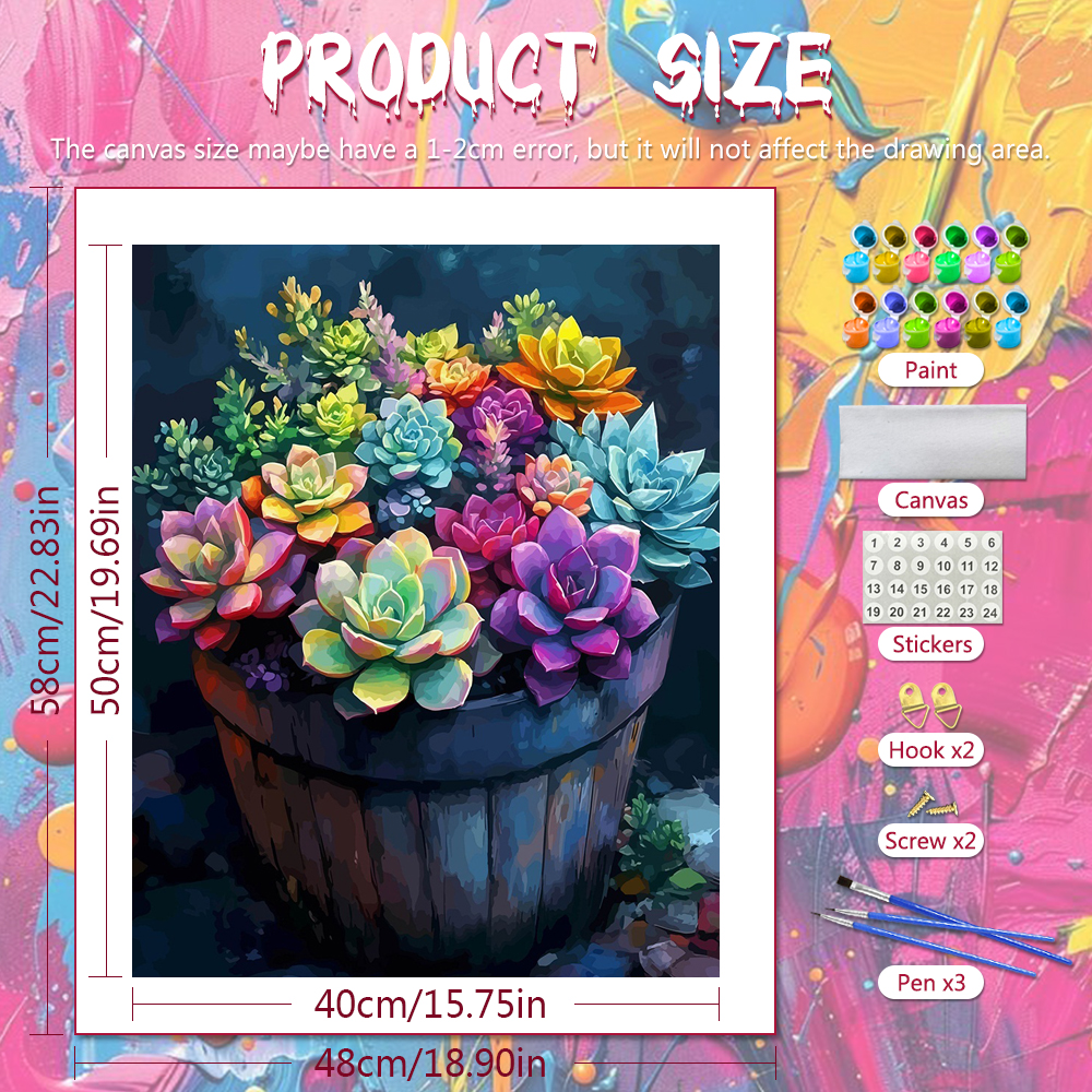 Huacan DIY Drawing By Numbers  - Art Craft Number avaliação e preço