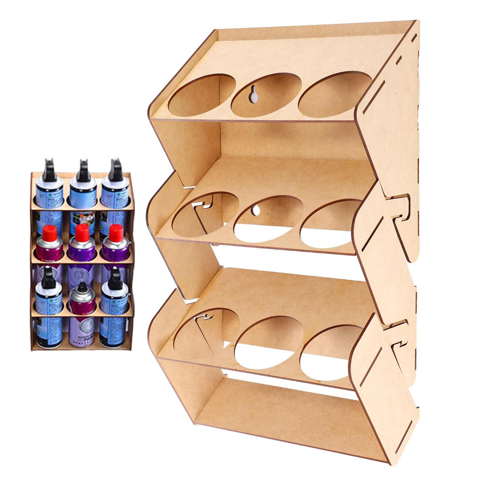 3-Tier Wall Mounted Spray Can  - Art Craft Shop avaliação e preço