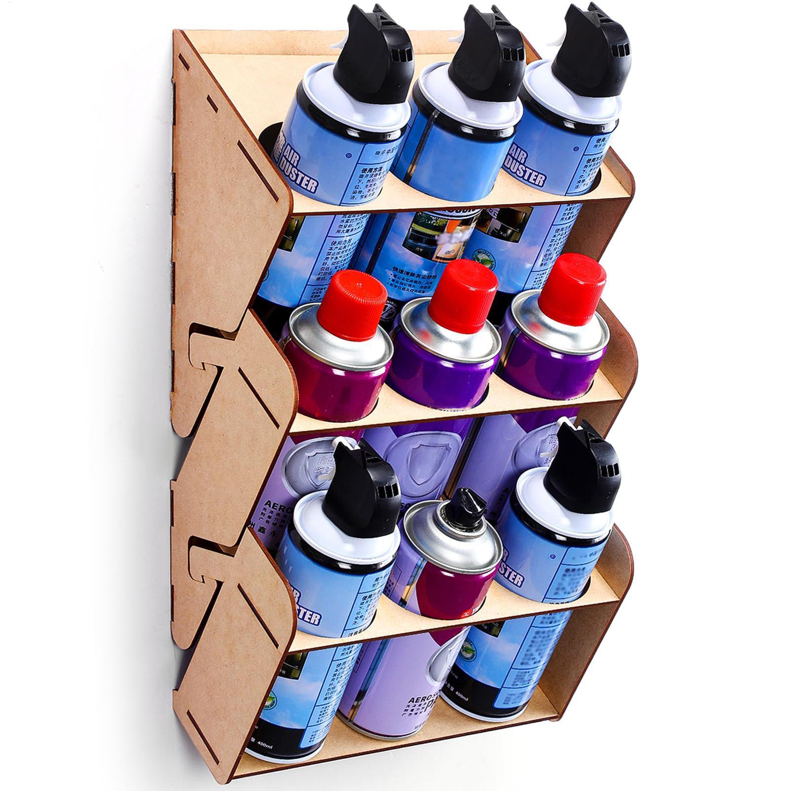 3-Tier Wall Mounted Spray Can  - Art Craft Shop avaliação e preço