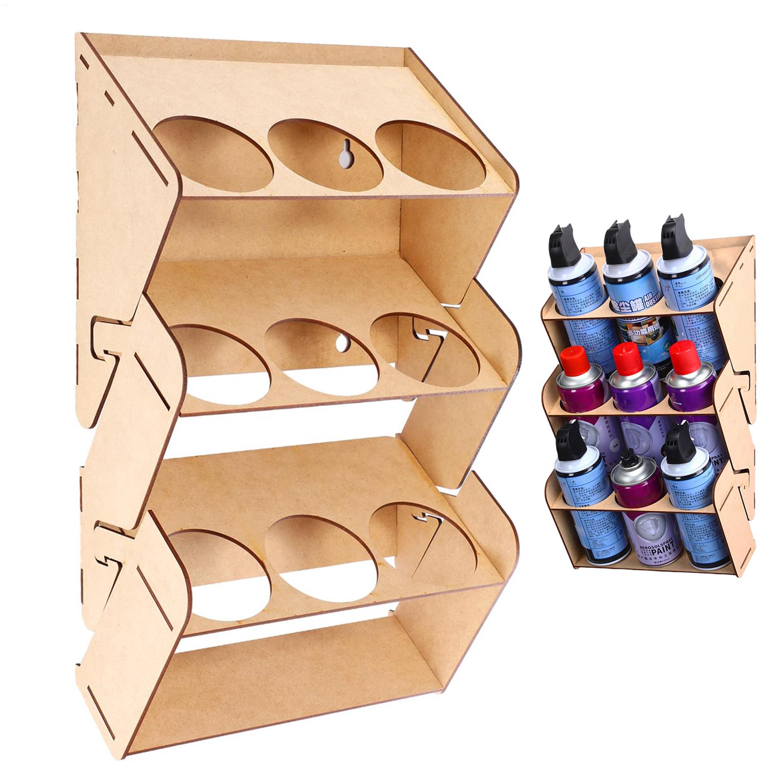 3-Tier Wall Mounted Spray Can  - Art Craft Shop avaliação e preço