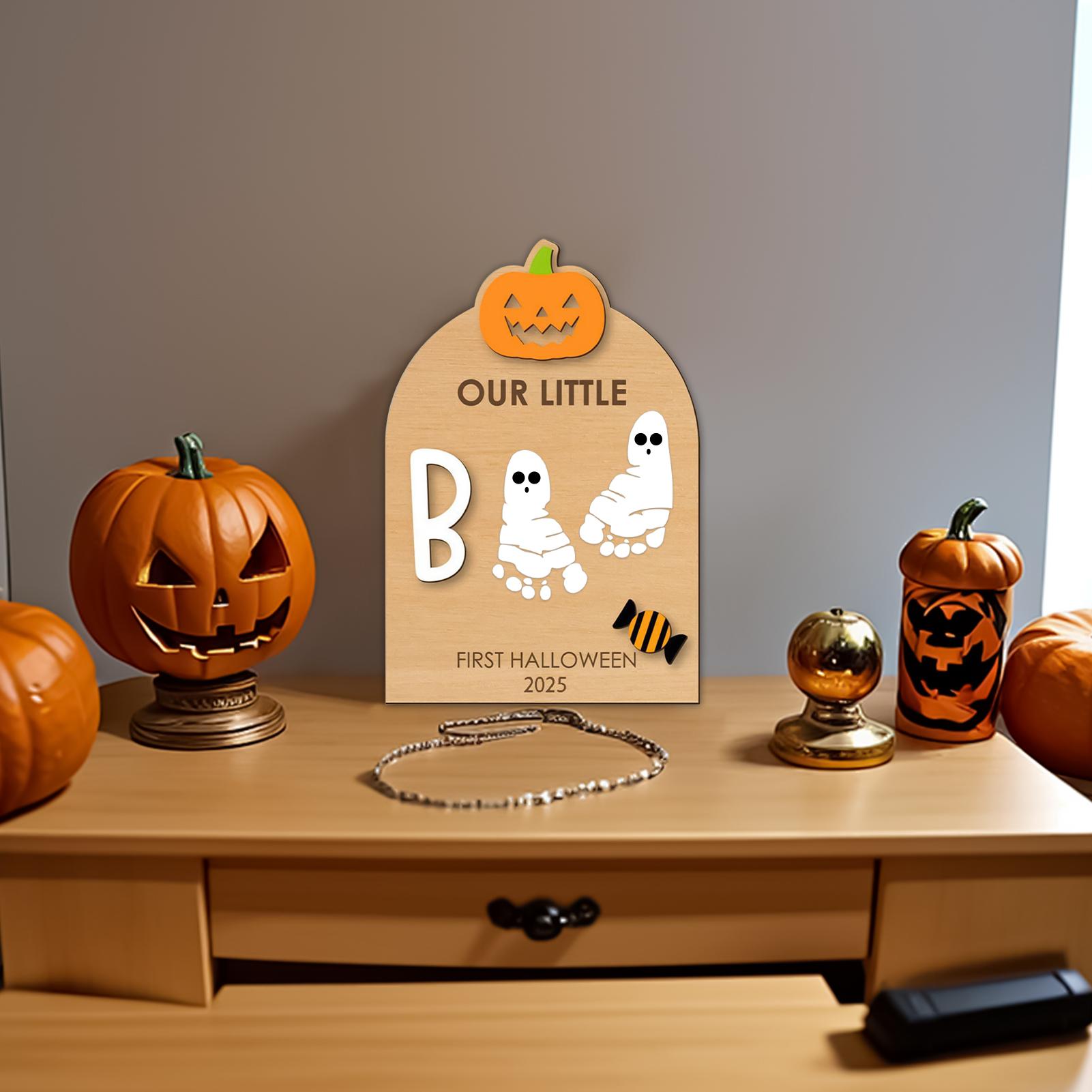 Foot Print Kit For Baby Hallow - Art Craft Board avaliação e preço