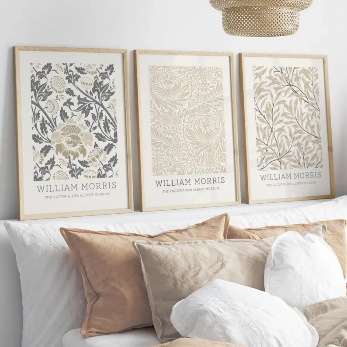 3pcs/set Neutral Beige William - Art Craft William Morris avaliação e preço