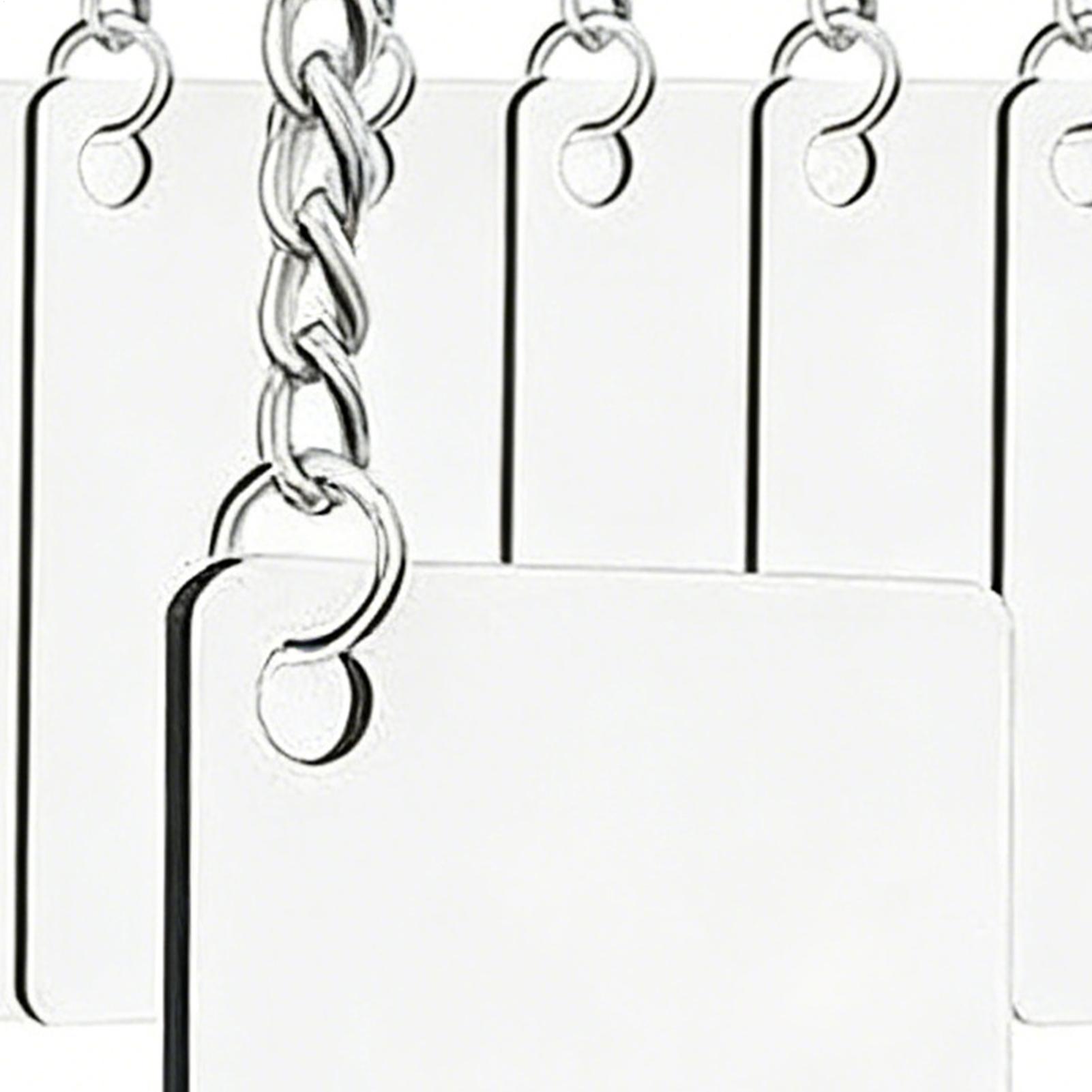 Keychain Blanks Rectangle Heat - Art & Craft Paper Origami avaliação e preço