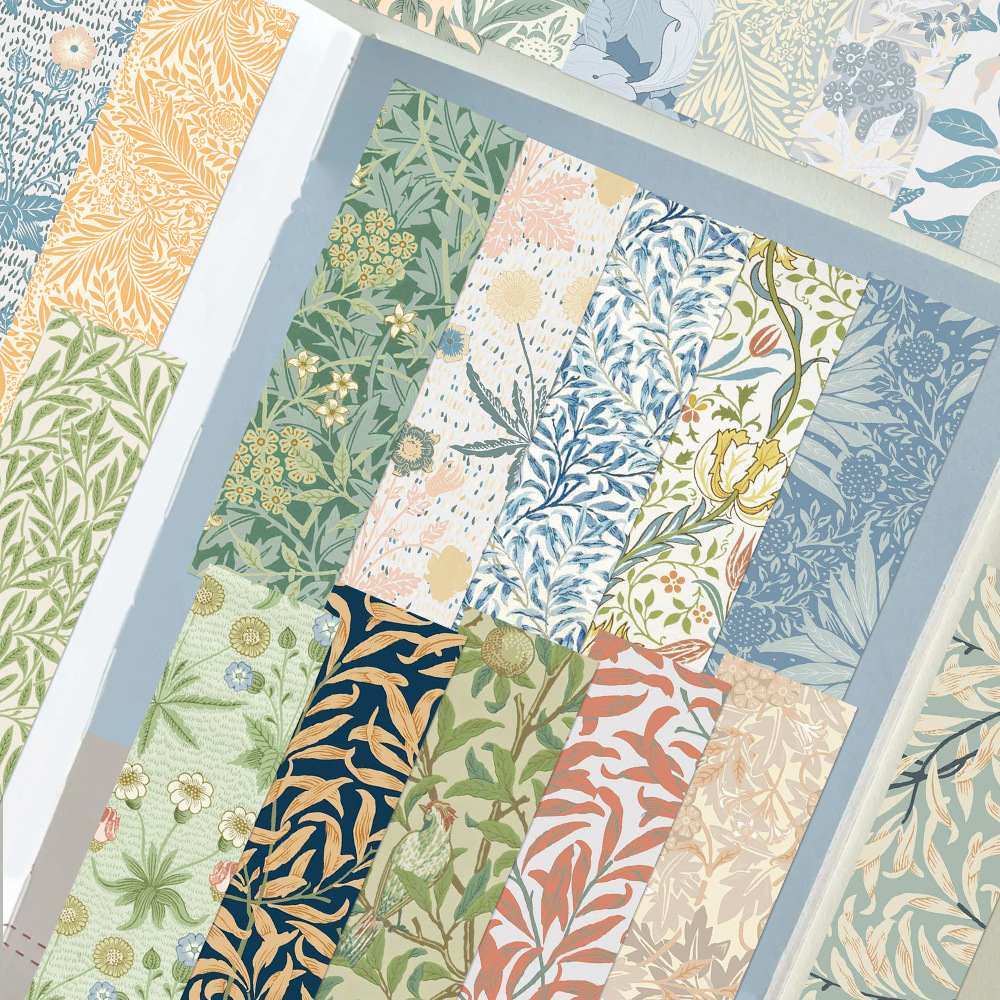30Pcs William Morris Flower Pa - Art Craft William Morris avaliação e preço