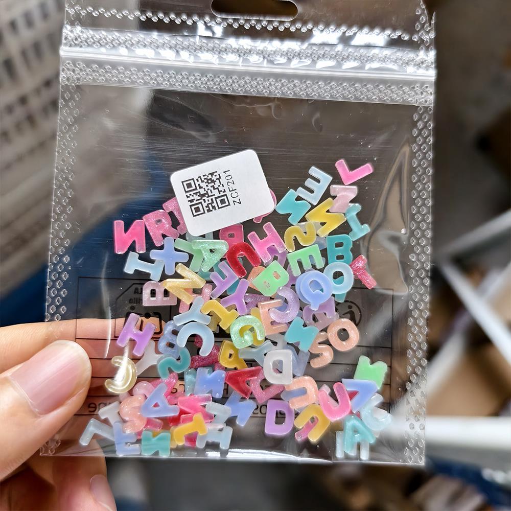 100Pcs 3D Colorful Letter Nail - Art And Craft Letter Z avaliação e preço