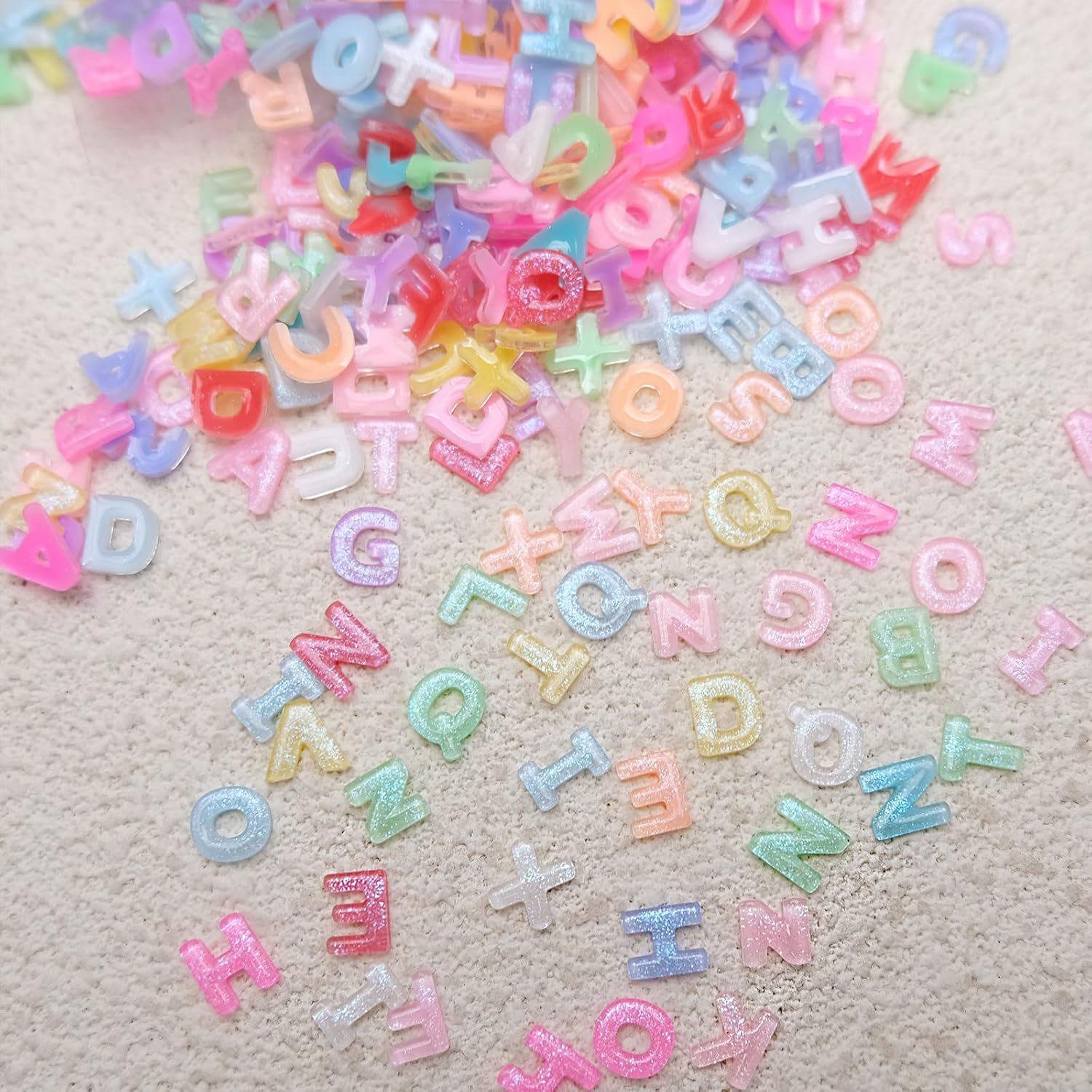 100Pcs 3D Colorful Letter Nail - Art And Craft Letter Z avaliação e preço