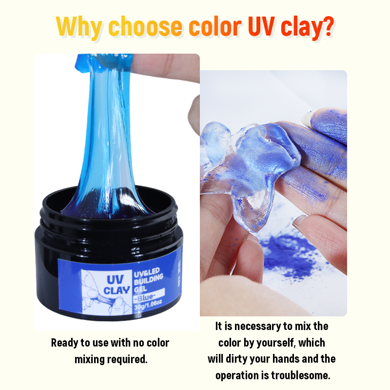16 colors of UV resin putty -3 - Artwork Craft avaliação e preço