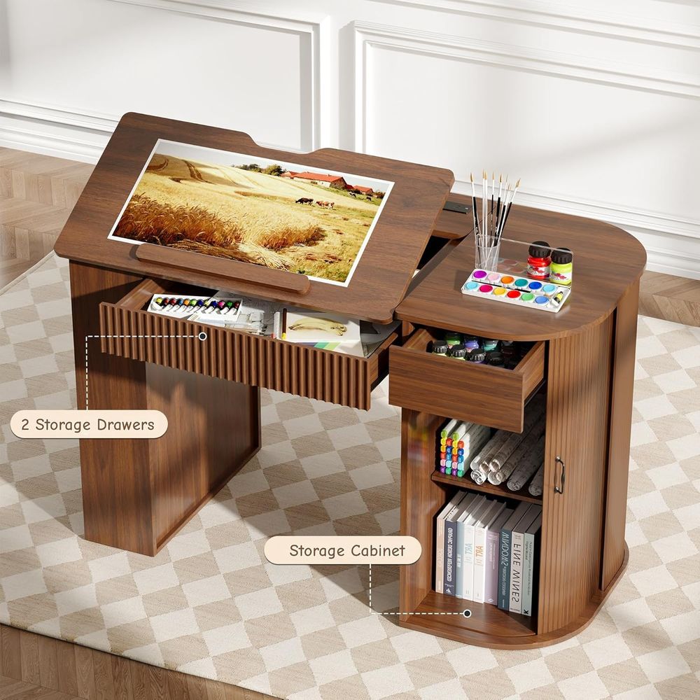 Storage Cabinet Desk with Draw - Art & Craft Paper Origami avaliação e preço