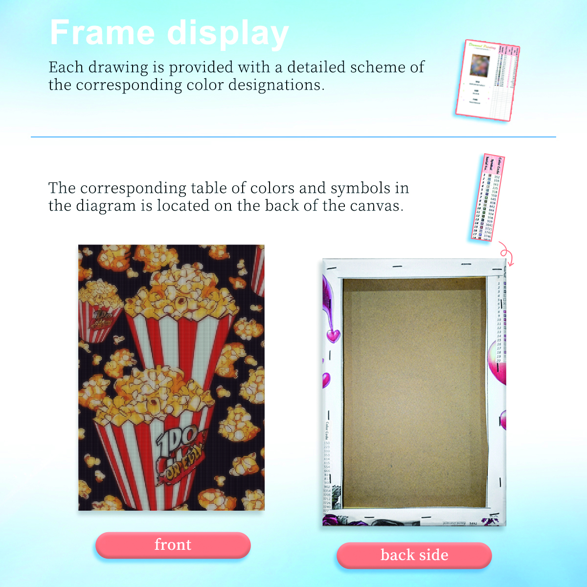 RUOPOTY Popcorn Diamond Painti - Art Craft Ideas With Paper avaliação e preço
