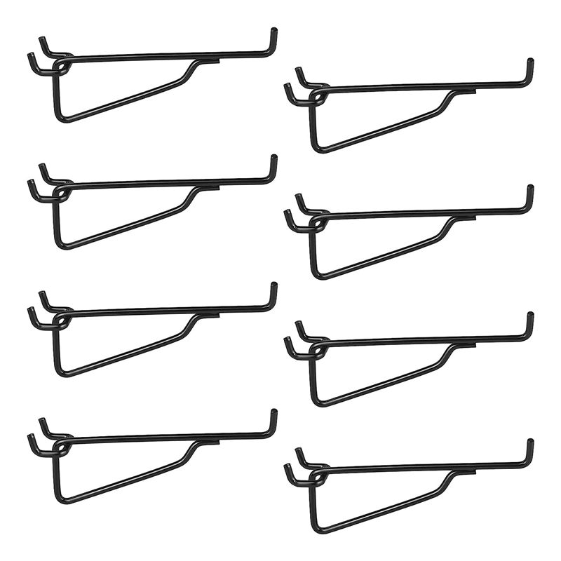 75STO-Peg Board Shelf Hooks, 8 - Art Craft Board avaliação e preço