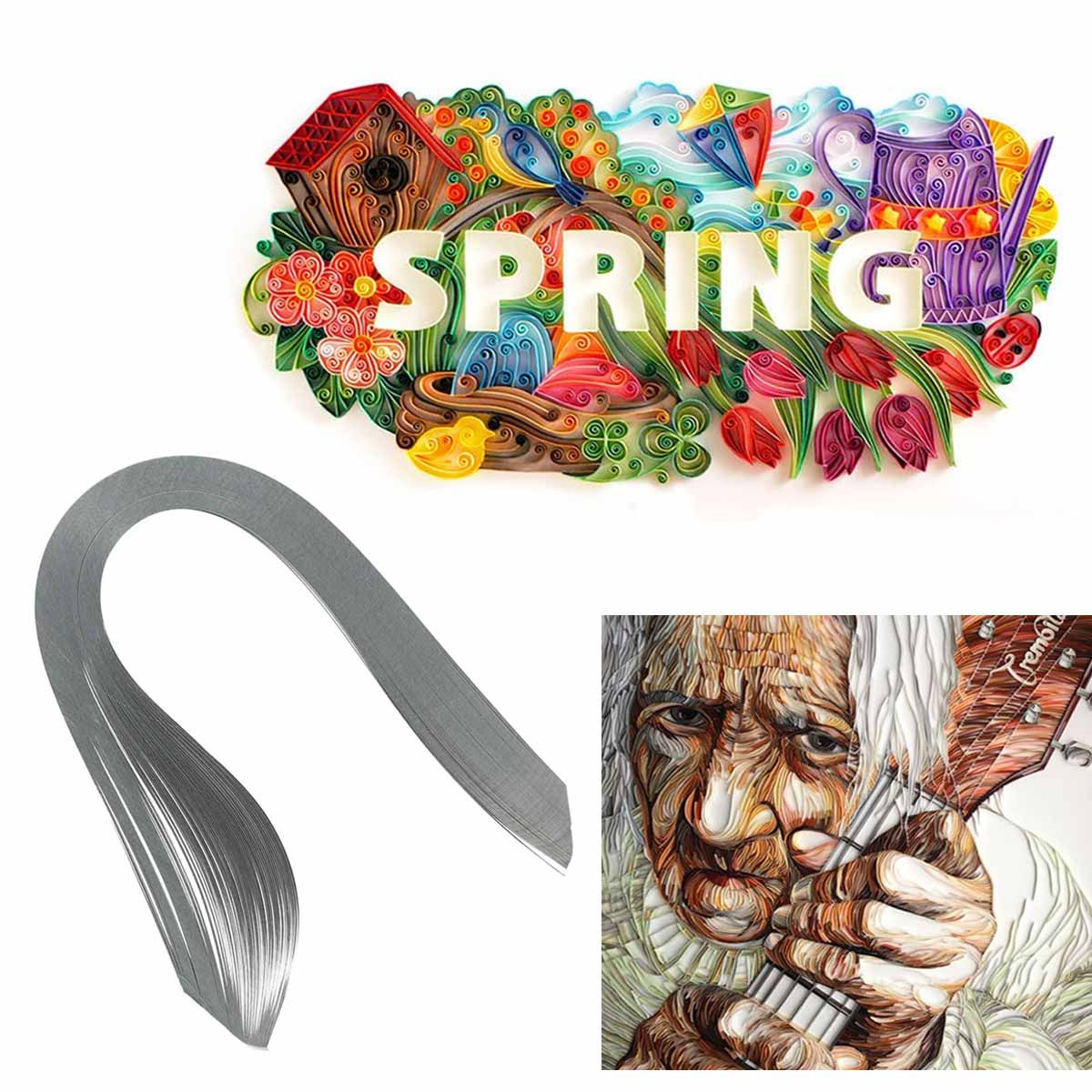 120Pcs Quilling Paper Strips S - Art Quilling Craft avaliação e preço