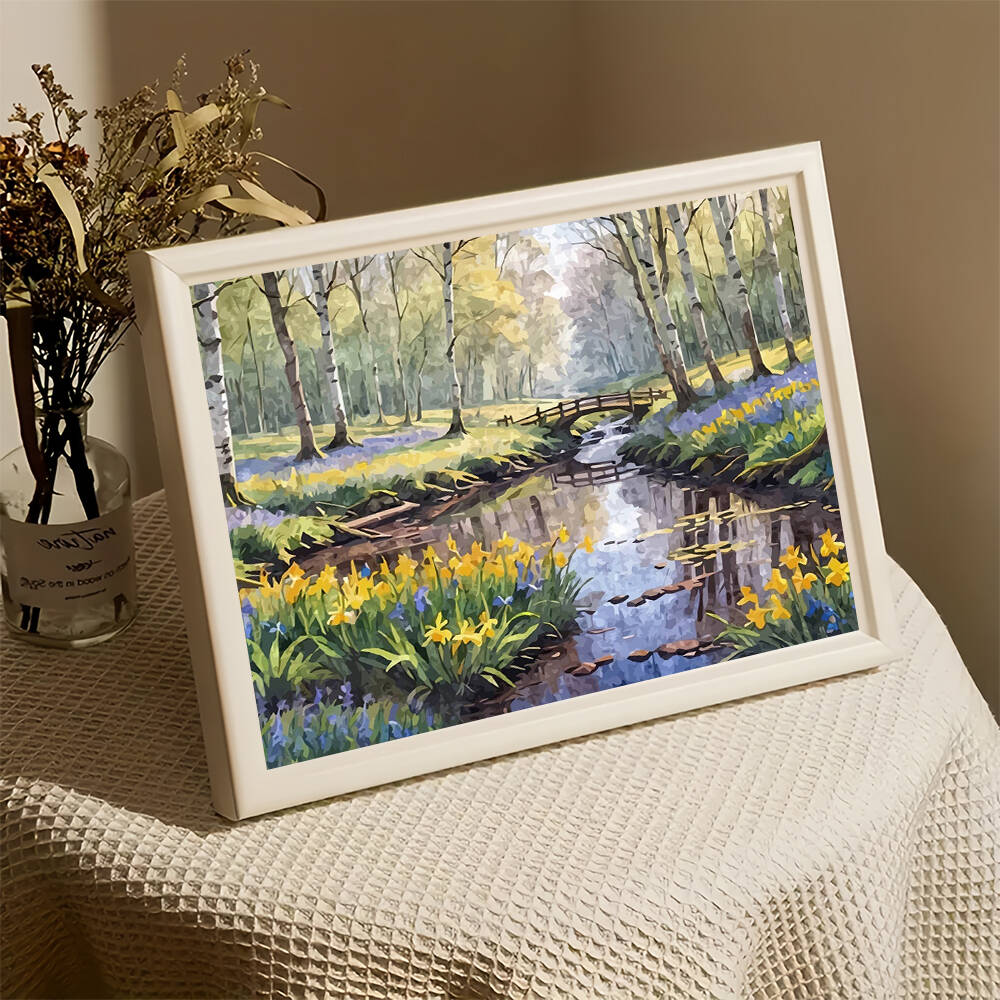 DIY Painting By Numbers Landsc - Art Craft Number avaliação e preço