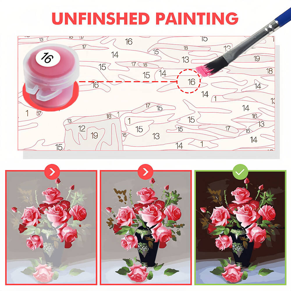 DIY Painting By Numbers Landsc - Art Craft Number avaliação e preço