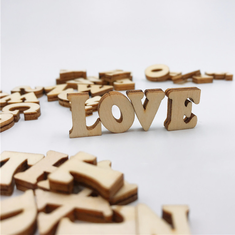 100/200/400PCS Mini Unfinished - Art And Craft Letter Z avaliação e preço