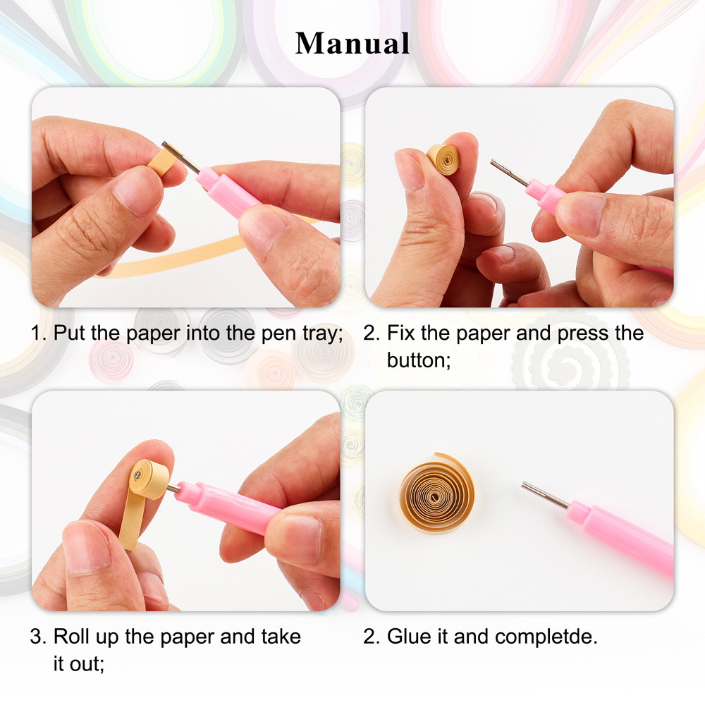 100strips/pack Gradient Color  - Art Quilling Craft avaliação e preço