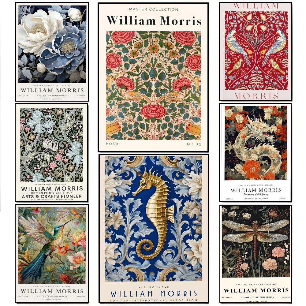 Vintage Arts Crafts W-William  - Art Craft William Morris avaliação e preço