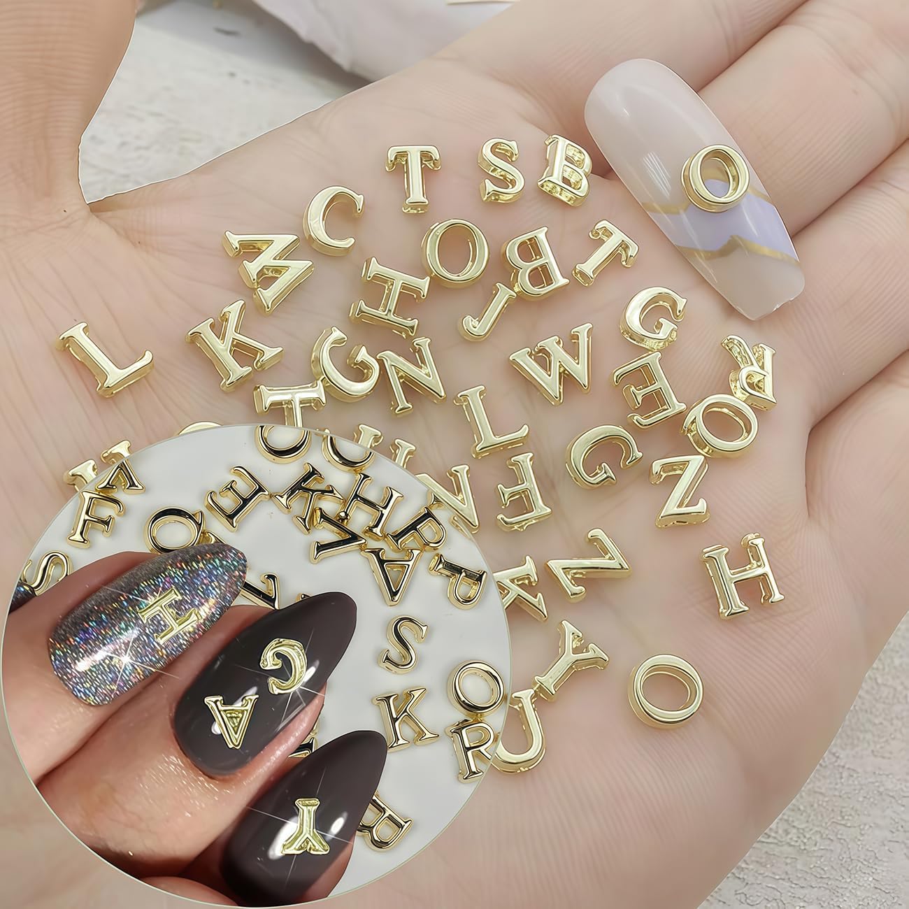 26pcs Holographic English Alph - Art And Craft Letter Z avaliação e preço