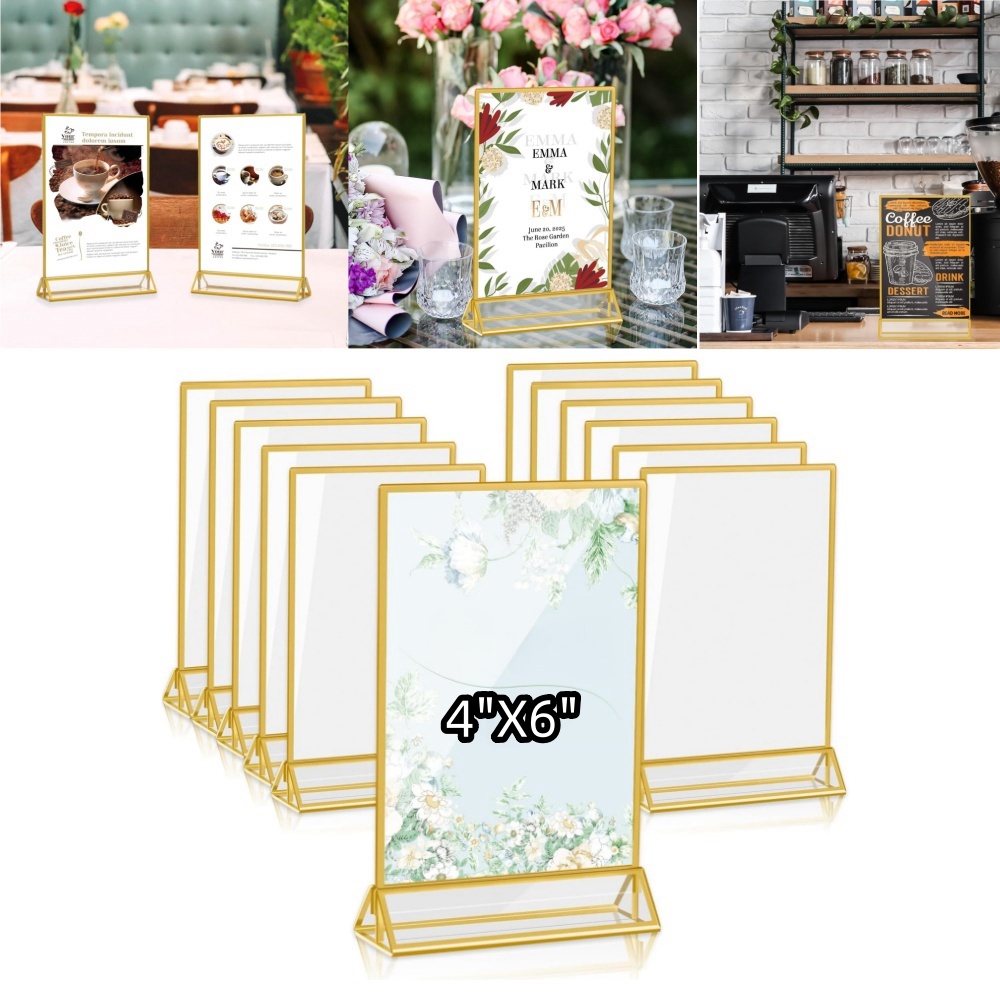 4x6inch Acrylic Sign Holder Wi - Art Craft Movement avaliação e preço