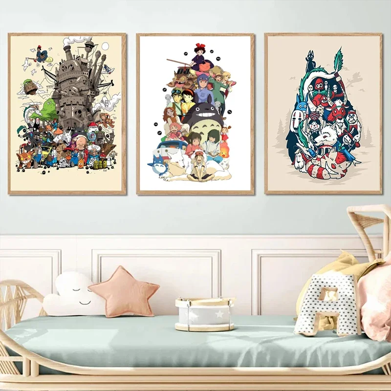 Picture Poster Studio Ghibli P - Art Craft Movement avaliação e preço