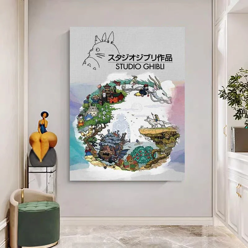 Picture Poster Studio Ghibli P - Art Craft Movement avaliação e preço