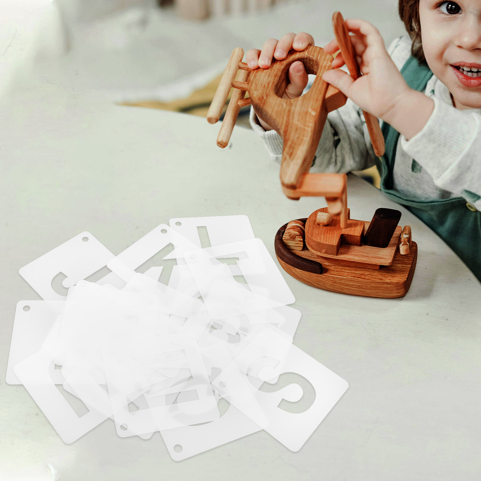 1Set Small Reusable Alphabet S - Art And Craft Letter Z avaliação e preço