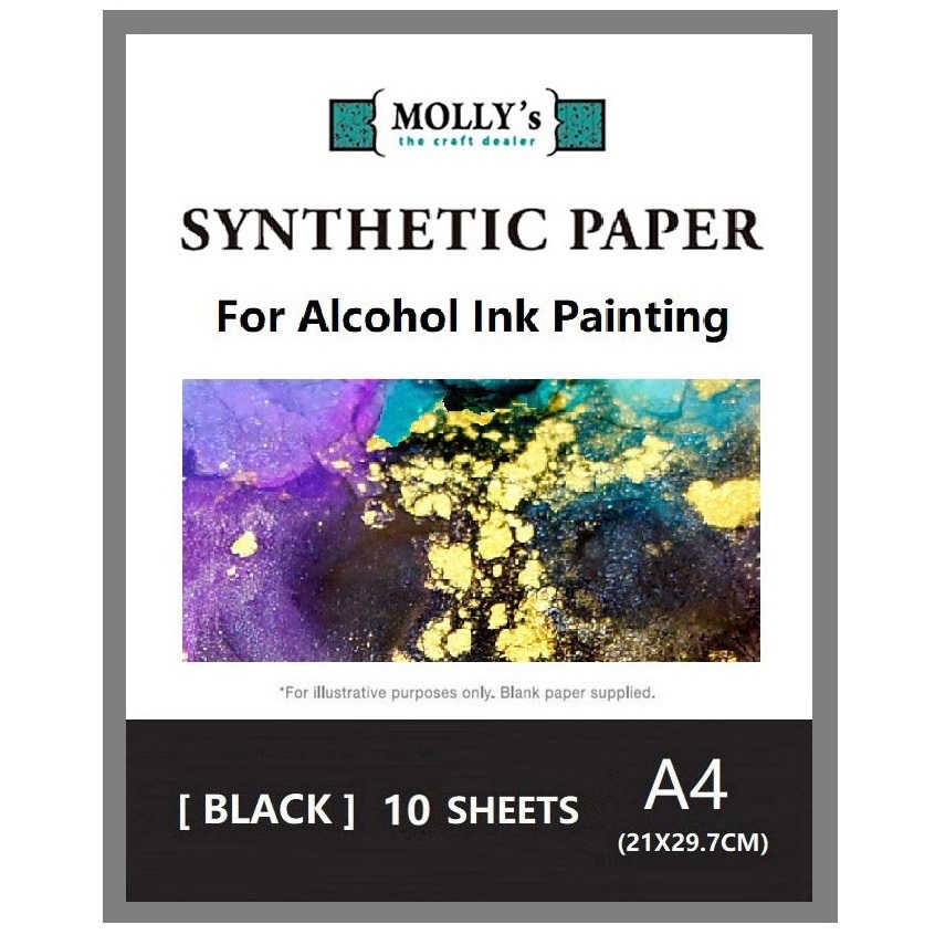 Alcohol Ink Paper A4 Black Smo - Artwork Craft avaliação e preço