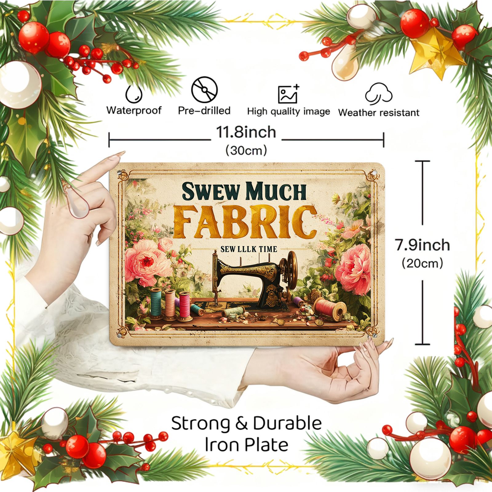 2D Flat Inch Retro Sewing Mach - Art Craft Shop avaliação e preço