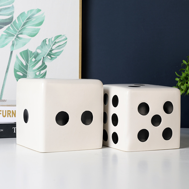 Ceramic Dice Crafts Bookcase T - Art Craft Store avaliação e preço
