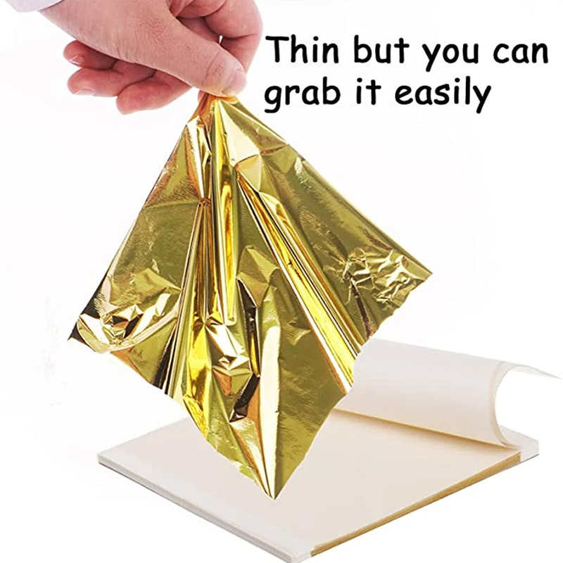 200Pcs Golden Leaf Foil Leaf S - Art Craft With Leaves avaliação e preço