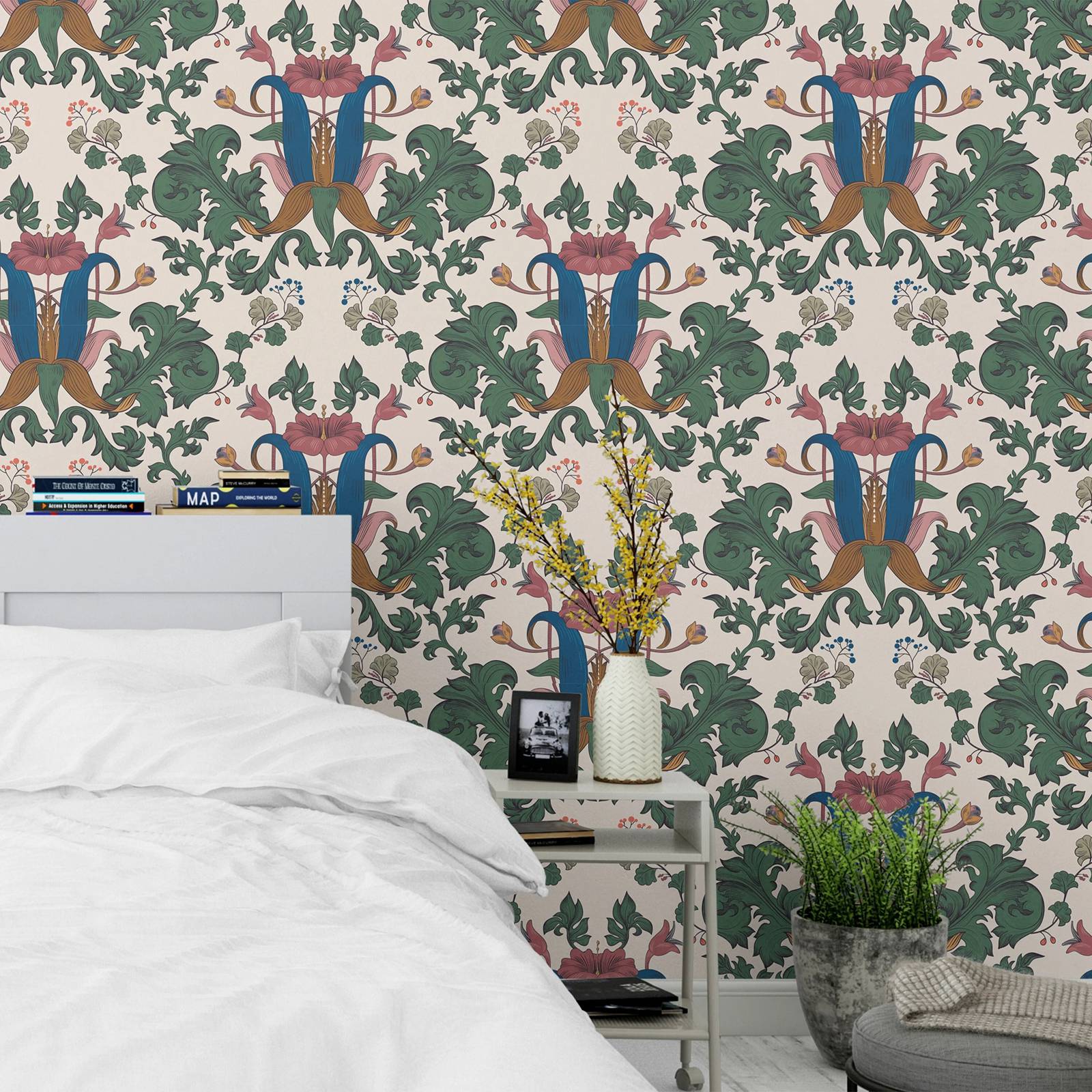 William Morris Inspired Wallpa - Art Craft William Morris avaliação e preço