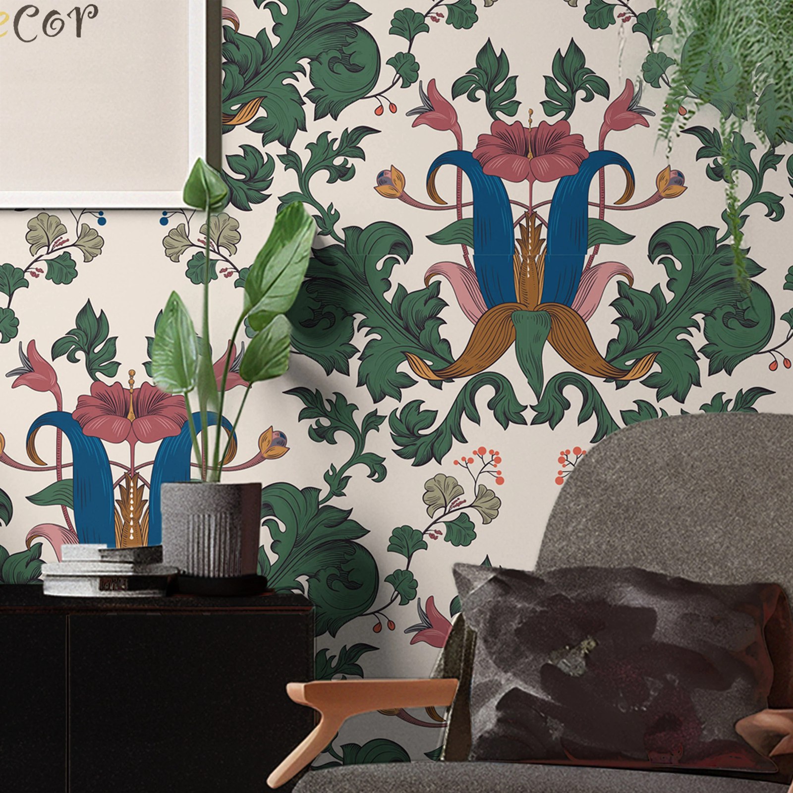William Morris Inspired Wallpa - Art Craft William Morris avaliação e preço