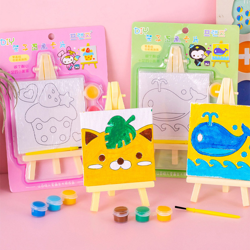 5 Packs Cartoon DIY Oil Painti - Art Craft Movement avaliação e preço